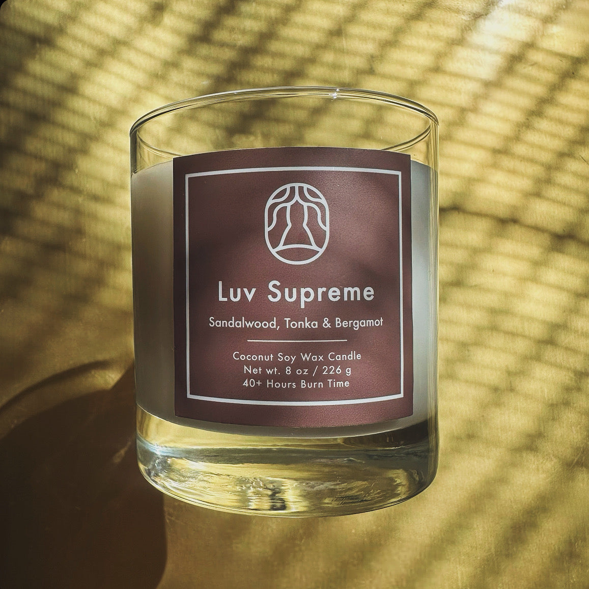 Luv Supreme - Coconut Soy Wax Candle