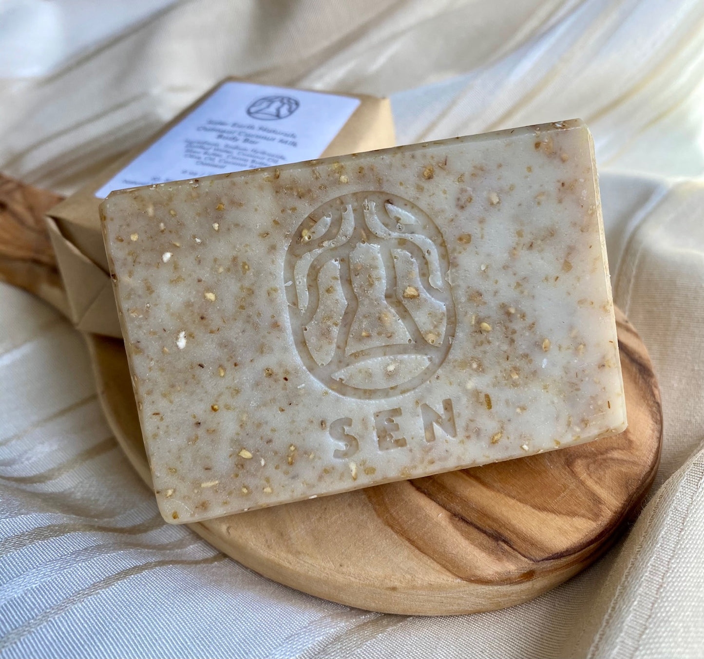 Unscented Oatmeal Coconut Milk Body Bar